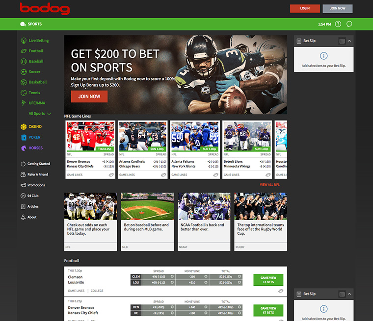 Bodog Sportsbook