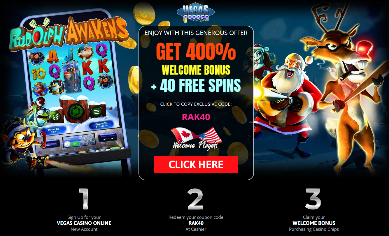 400% WELCOME BONUS | + 40 FREE SPINS